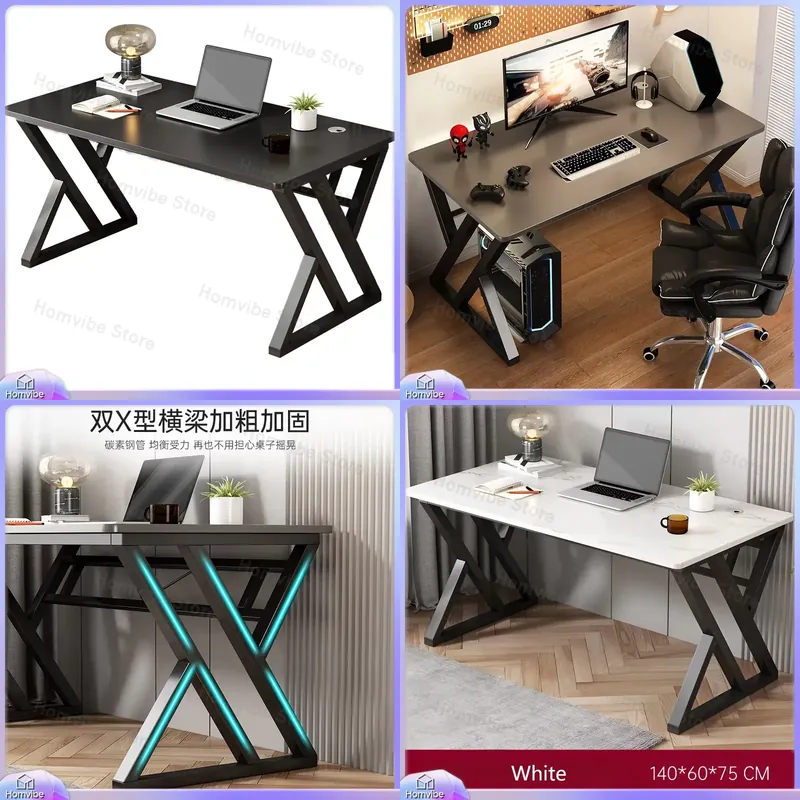 Desk Setup Height - Nowoczesne minimalistyczne biurko komputerowe do domowego