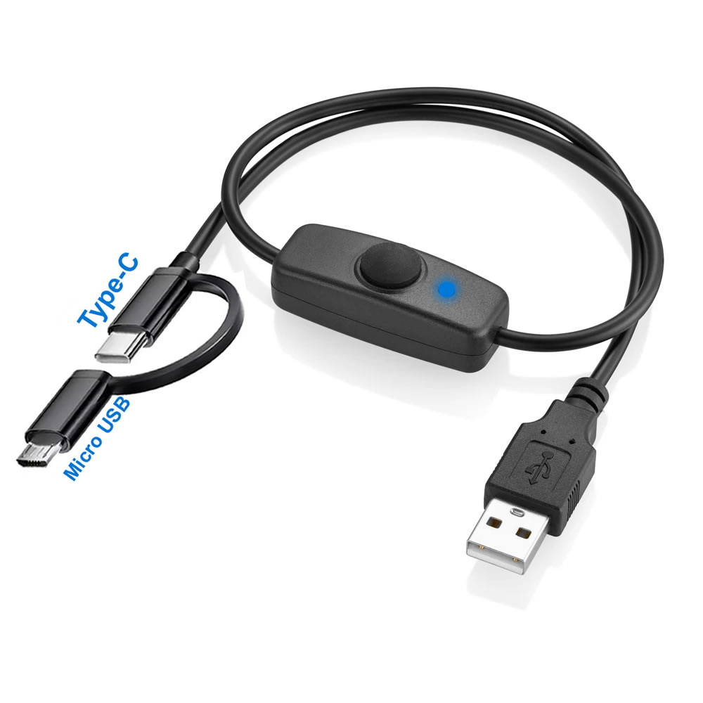 Desk Setup Led Strip - Kabel ładujący 2 w 1 Type