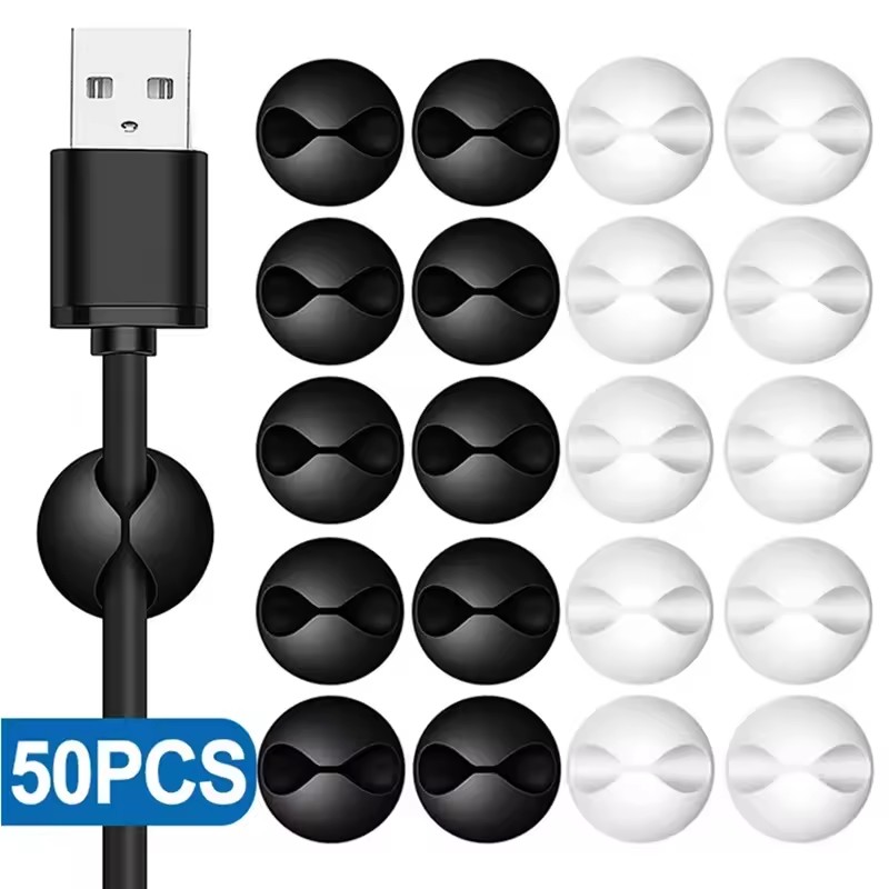 Headphone Hook Under - 5/50 szt. Samoprzylepne uchwyty na kable