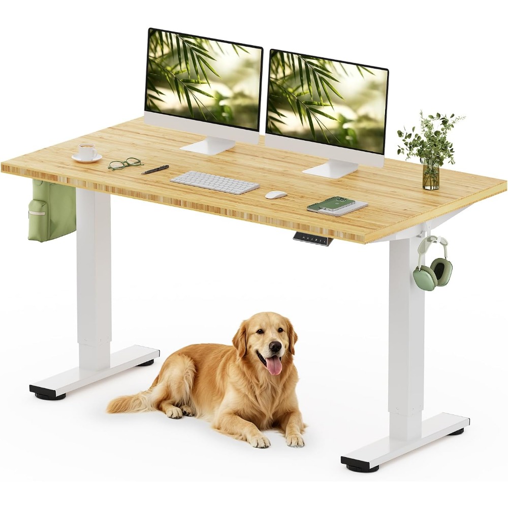Desk Setup Nature - Biurko stojące FLEXISPOT 55