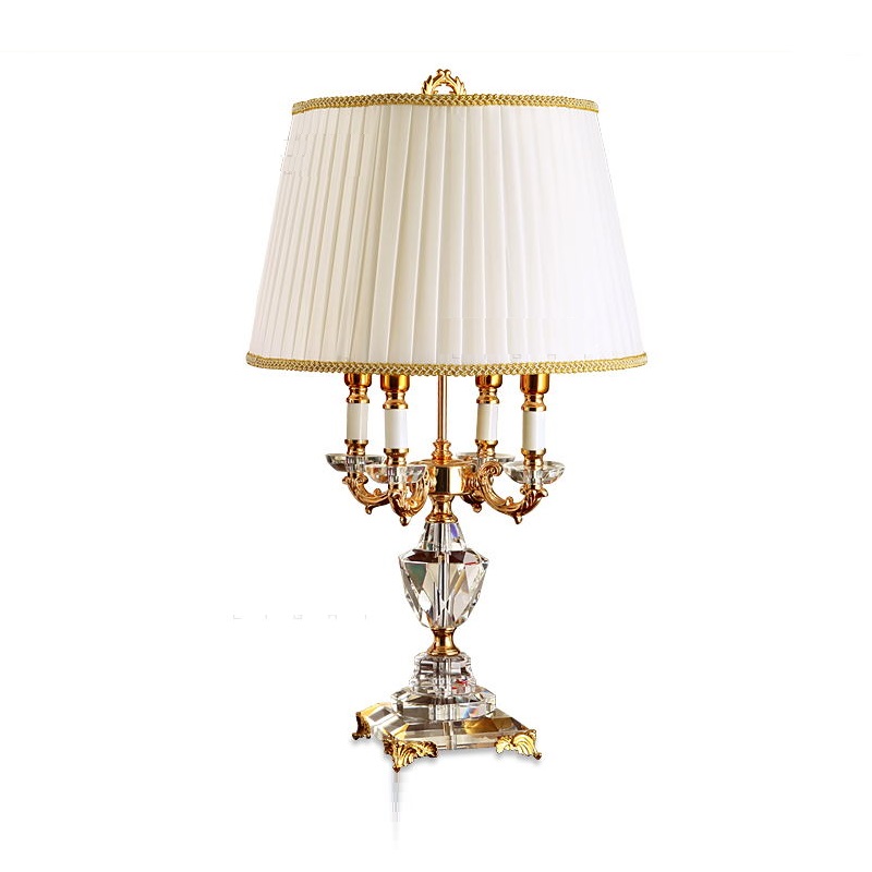 Luksusowy kryształ lampa stoło – Yellow Desk Setup recenzja i cena