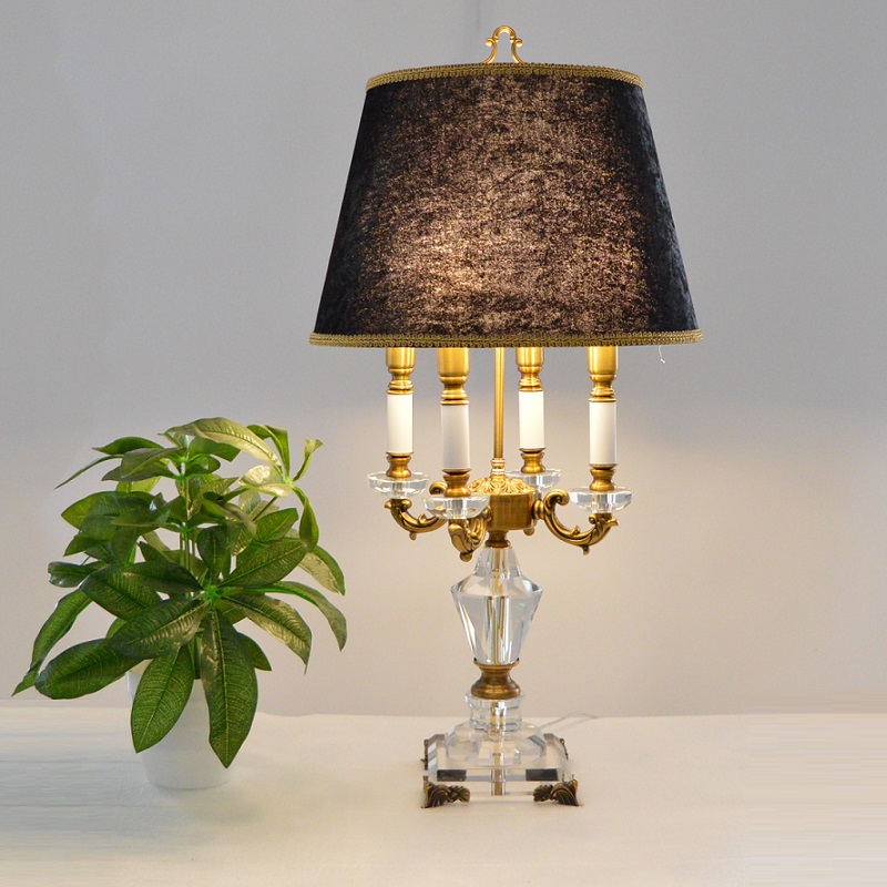 Luksusowy kryształ lampa stoło – Yellow Desk Setup recenzja i cena