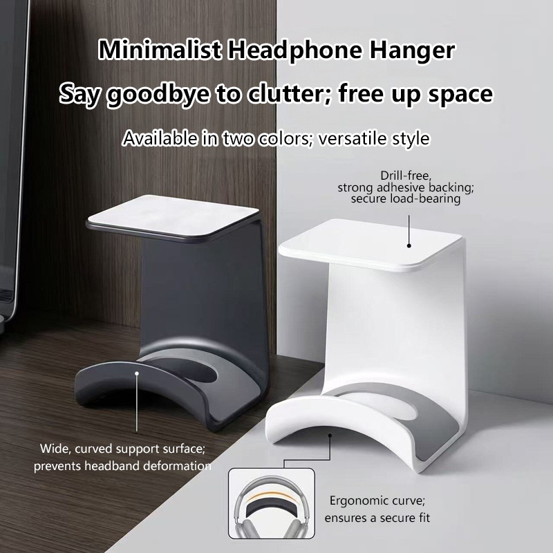 Uniwersalny samoprzylepny plas – Headphone Hook Under recenzja i cena