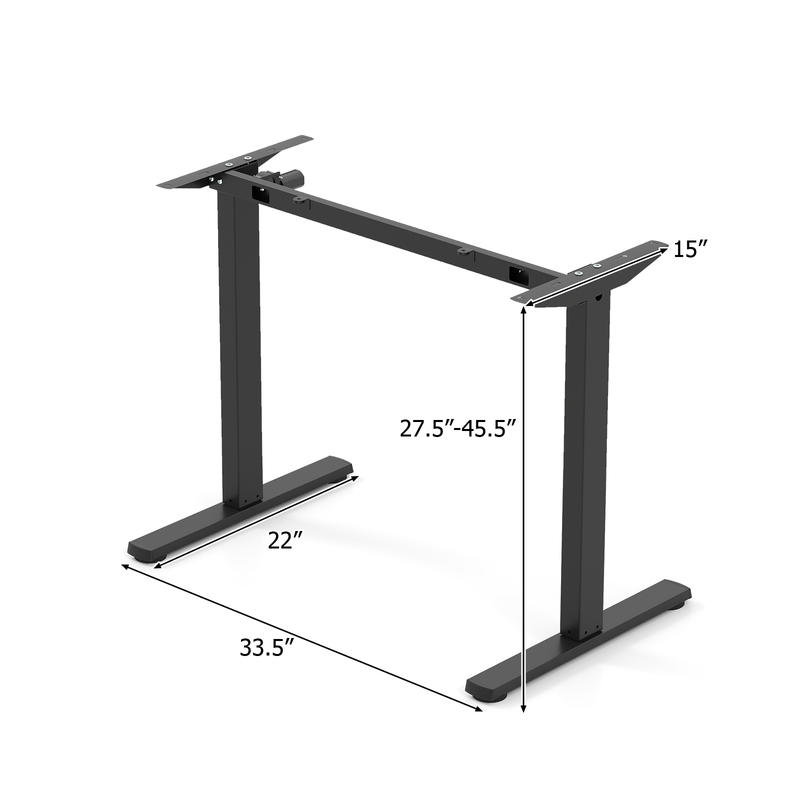Elektryczna rama biurka stojąc – Desk Setup Height recenzja i cena