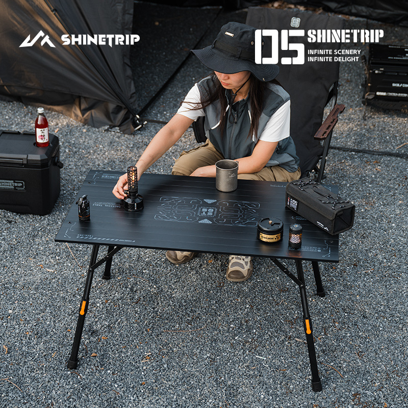 Taktyczny stół kempingowy skła – Desk Setup Height recenzja i cena