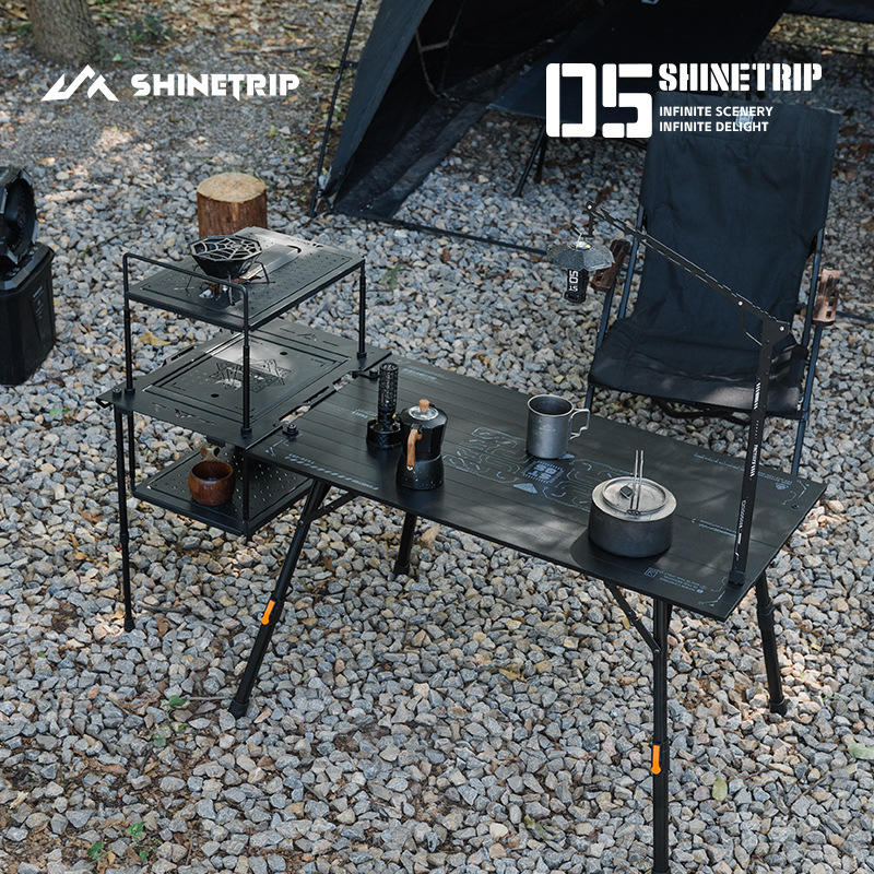Taktyczny stół kempingowy skła – Desk Setup Height recenzja i cena