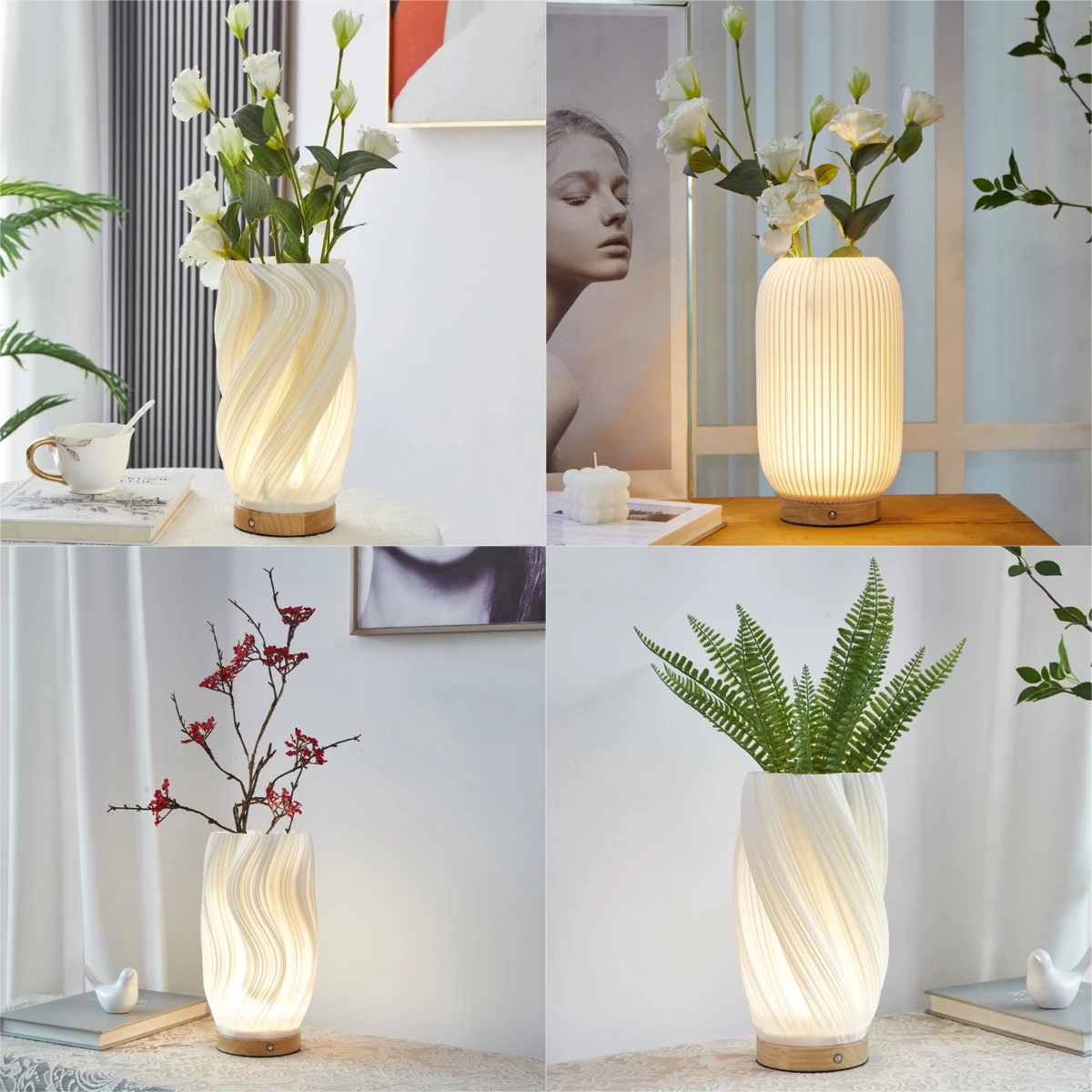 Lampa biurkowa 3D w stylu fran – Yellow Desk Setup recenzja i cena