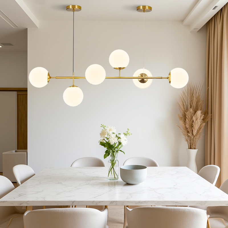 Nordycka lampa wisząca nad bar – Yellow Desk Setup recenzja i cena