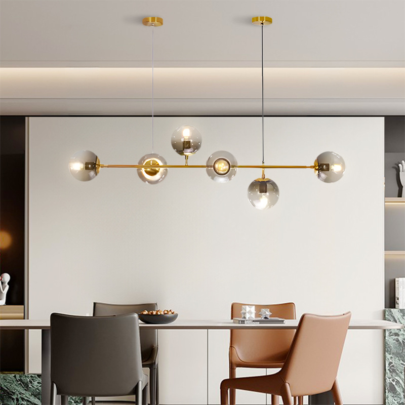 Nordycka lampa wisząca nad bar – Yellow Desk Setup recenzja i cena