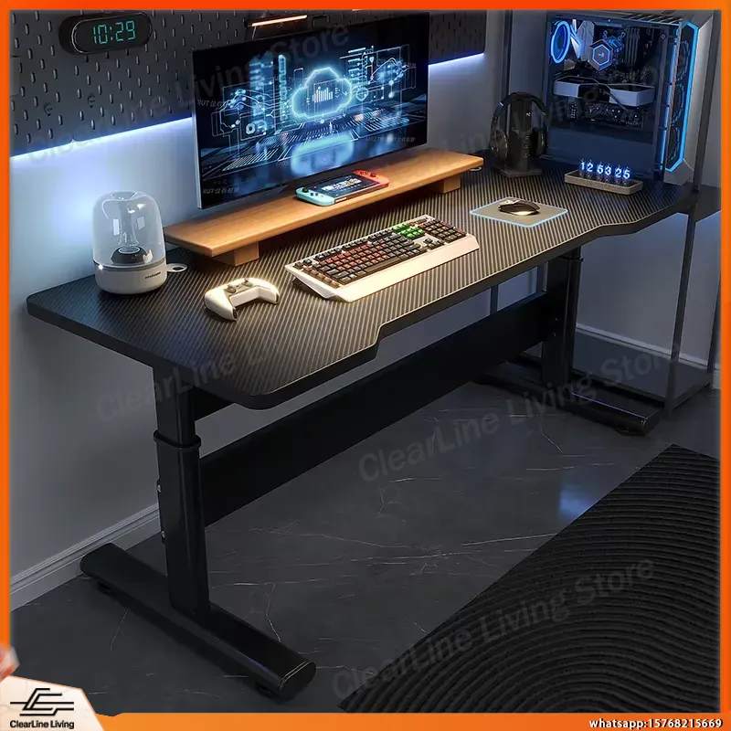 Elektryczne biurko gamingowe z – Desk Setup Height recenzja i cena