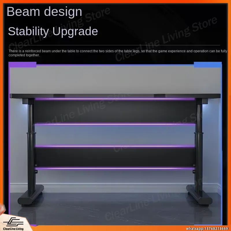 Elektryczne biurko gamingowe z – Desk Setup Height recenzja i cena