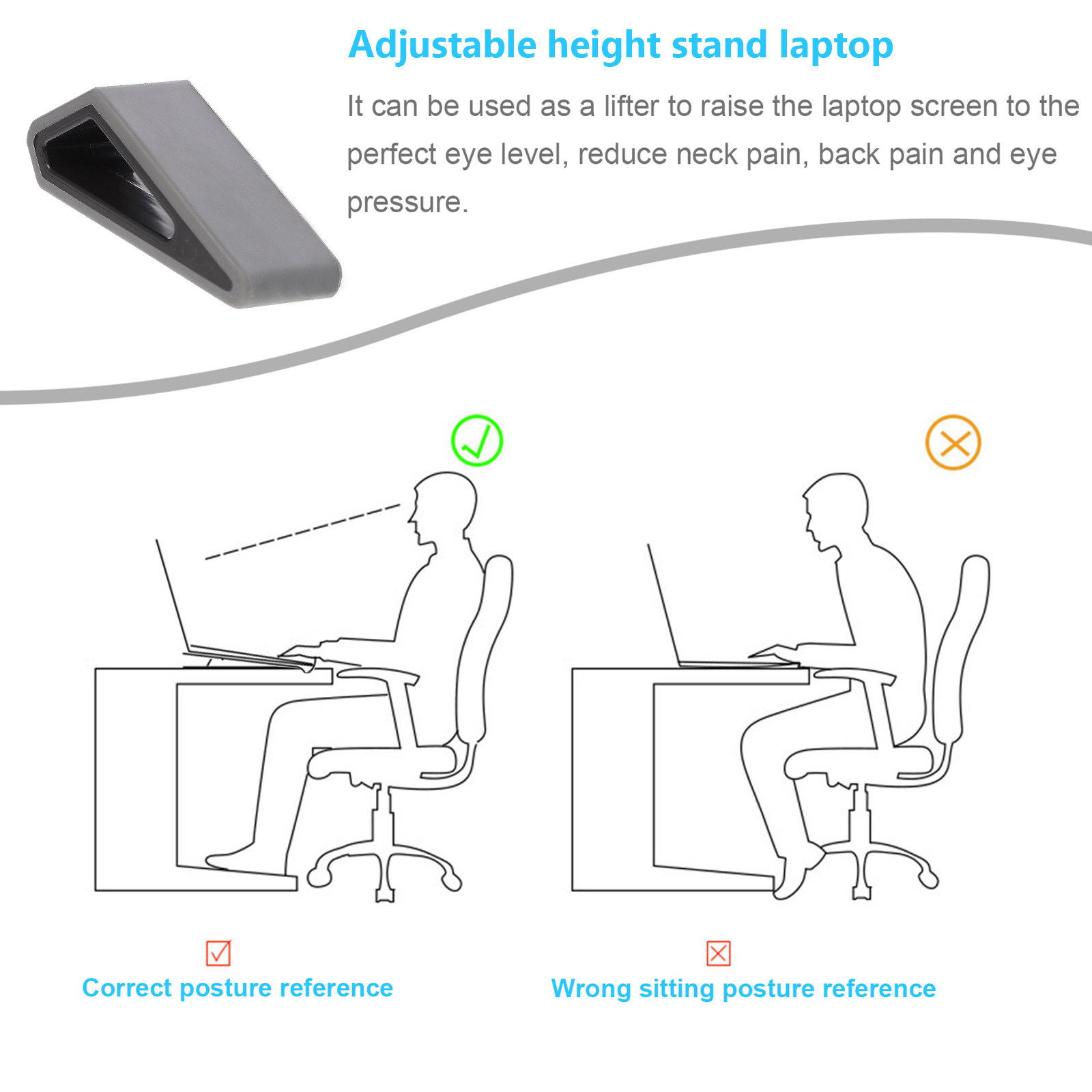 2 szt. podstawek pod laptopa z – Desk Setup Height recenzja i cena