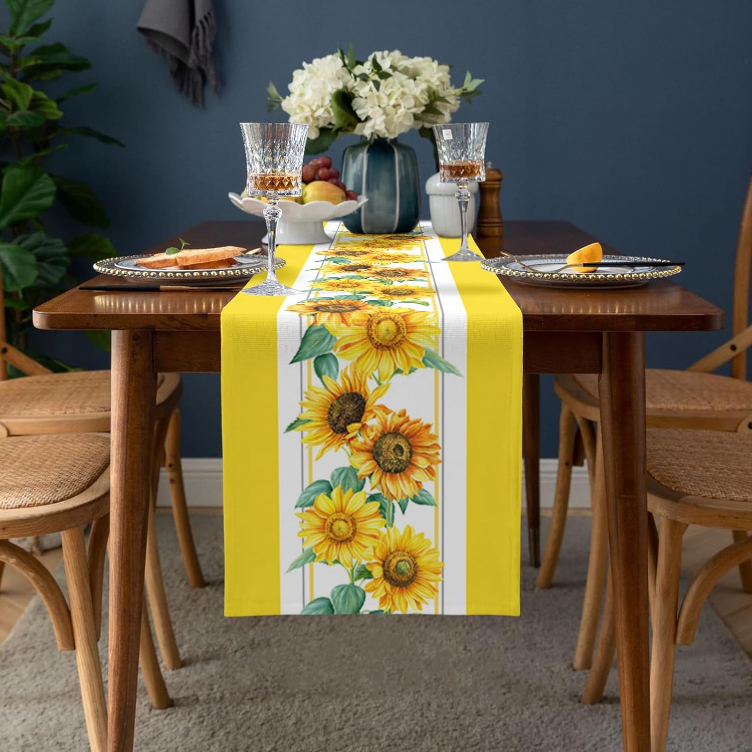 Żółty słonecznik lniany bieżni – Yellow Desk Setup recenzja i cena