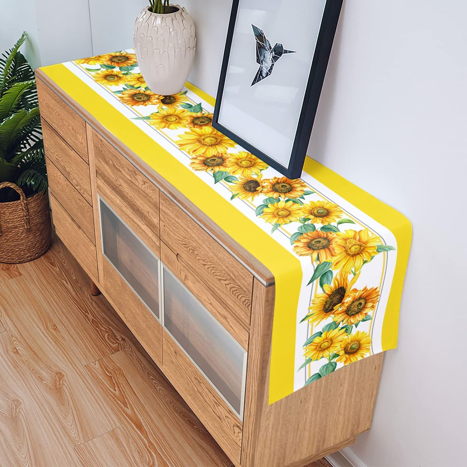 Żółty słonecznik lniany bieżni – Yellow Desk Setup recenzja i cena