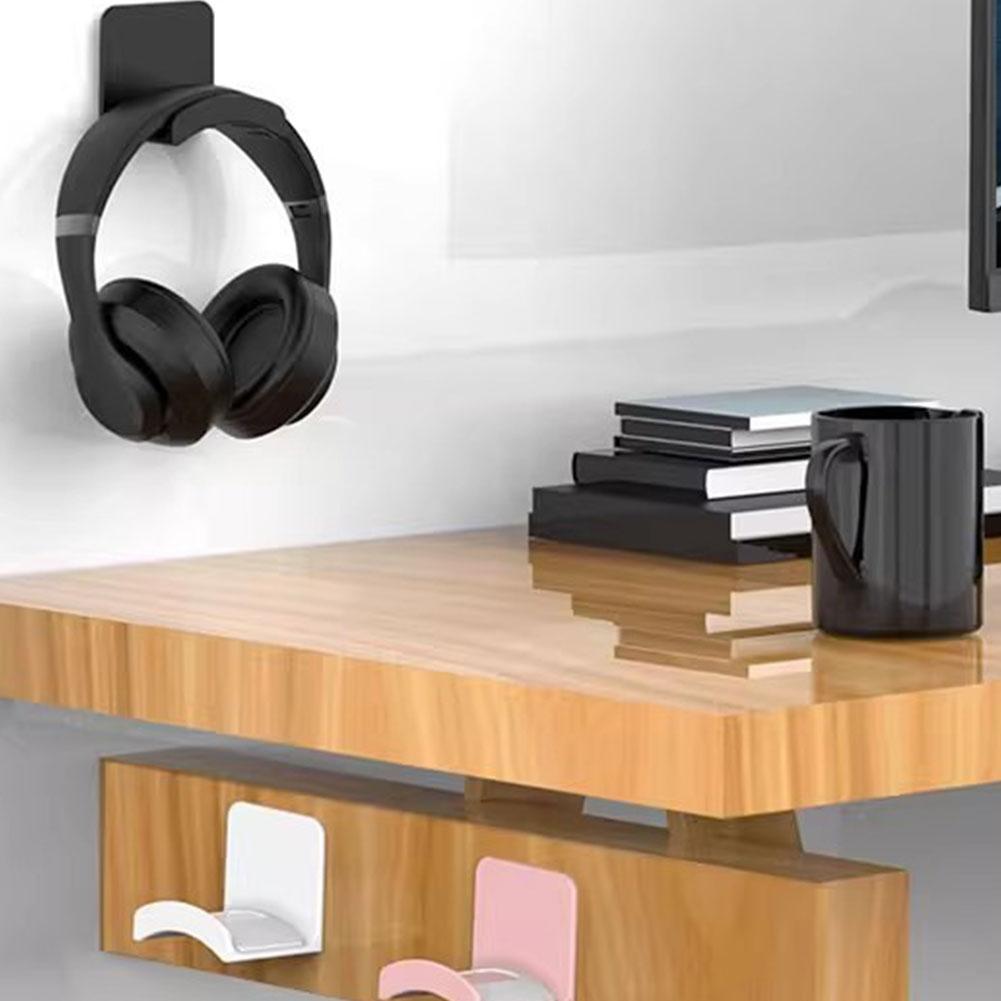 2 szt. Uniwersalny plastikowy  – Headphone Hook Under recenzja i cena