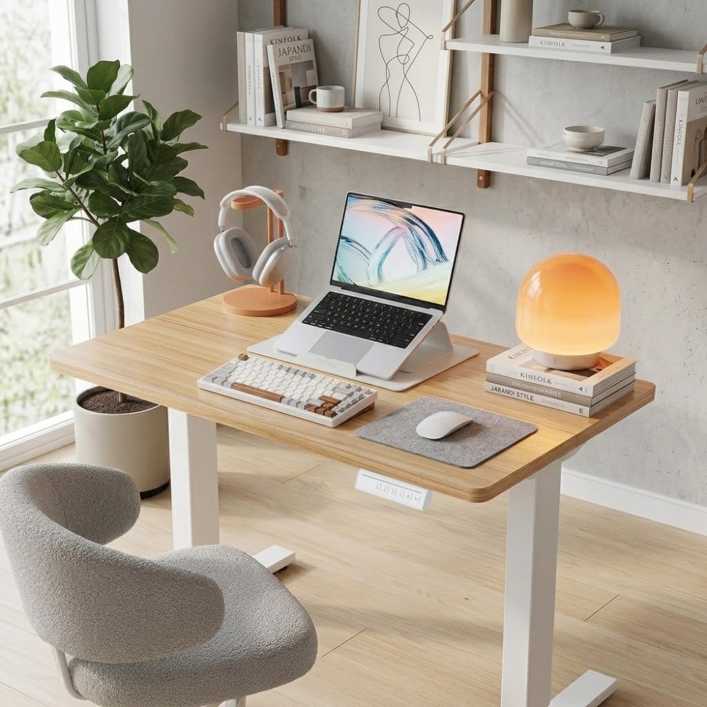 Małe elektryczne biurko stojąc – Desk Setup Height recenzja i cena