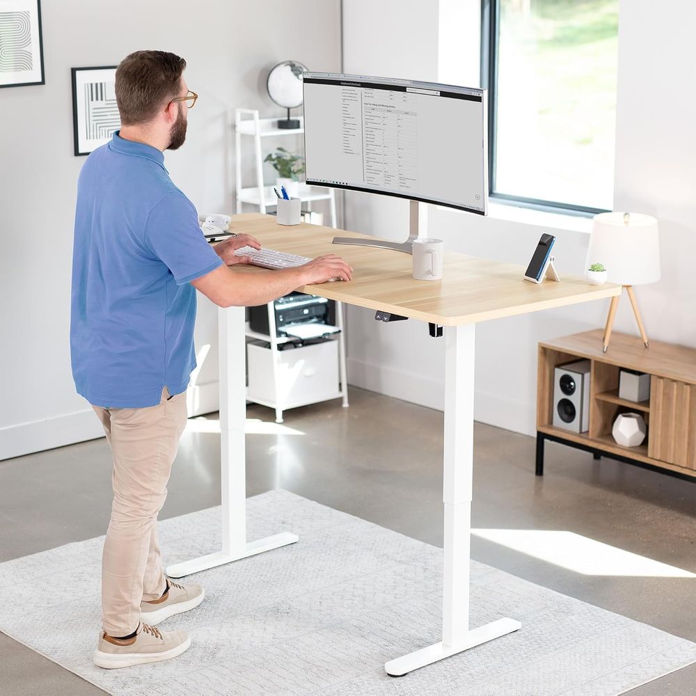 Elektryczne biurko stojące 71  – Desk Setup Height recenzja i cena