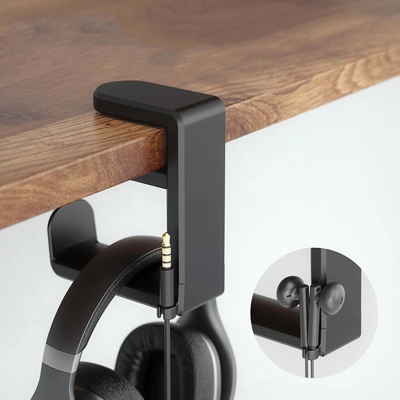 Uniwersalny Stolik Biurkowy 36 – Headphone Hook Under recenzja i cena